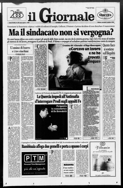 Il giornale : quotidiano del mattino